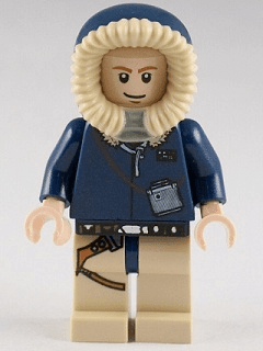 LEGO Han Solo Parka Hood with Tan Fur (sw0343) Star Wars Minifigure