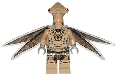 Geonosian Warrior - Dark Tan, with Wings