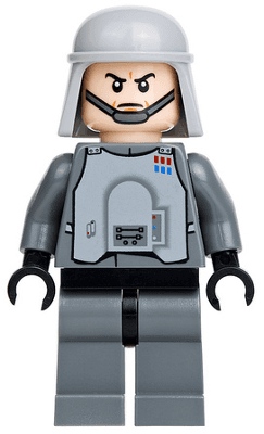 LEGO Imperial Officer with Battle Armor (Captain / Commandant / Commander) (sw0426) Star Wars Minifigure
