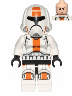 LEGO Republic Trooper (Smirk) (sw0440) Star Wars Minifigure