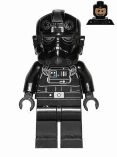 LEGO Imperial TIE Fighter / Bomber Pilot (sw0457) minifigure