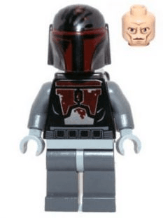 Mandalorian Super Commando (Head with High Brow Pattern)