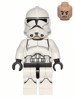 Clone Trooper (Phase 2) - Light Nougat Head