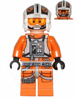 LEGO Rebel Pilot X-wing (Theron Nett) (sw0544) Star Wars Minifigure