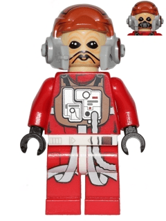 LEGO Ten Numb (Red Jumpsuit) (sw0556) Star Wars Minifigure