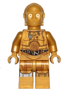 C-3PO - Printed Legs (Robot Limiter/Restraining Bolt)