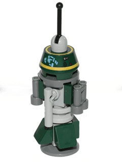 LEGO Astromech Droid R1-G4 Decorated Truncated Cone (sw0589) Star Wars Minifigure