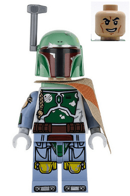 Boba Fett - Pauldron, Helmet, Jet Pack, Printed Arms and Legs