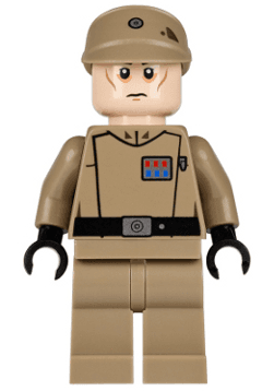 LEGO Imperial Officer (Captain / Commandant / Commander) (sw0623) Star Wars Minifigure