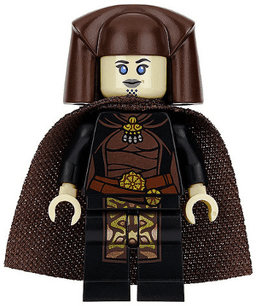 Luminara Unduli - Dark Brown Headgear, Cape