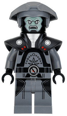 Imperial Inquisitor Fifth Brother - Dark Bluish Gray Uniform