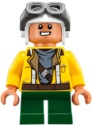 Rowan - Yellow Jacket, Aviator Cap and Goggles