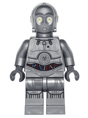 LEGO Silver Protocol Droid (U-3PO) (sw0766) Star Wars Minifigure