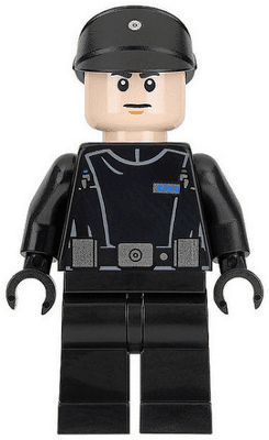 LEGO Imperial Non-Commissioned Officer (Lieutenant / Security Stormtrooper Captain) (sw0774) Star Wars Minifigure
