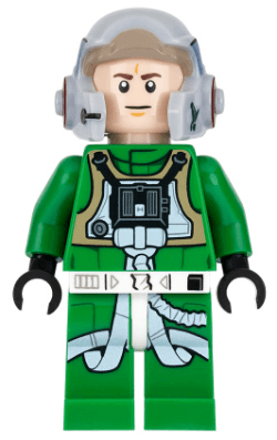 LEGO Rebel Pilot A-wing (sw0819) Star Wars Minifigure