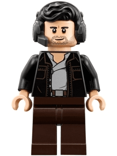 LEGO Captain Poe Dameron (Headset) (sw0890) minifigure