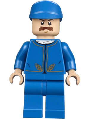 Bespin Guard - Light Nougat Head, Detailed Gold Trim, Moustache