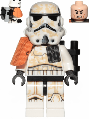 LEGO Sandtrooper Squad Leader (Captain) (sw0992) Star Wars Minifigure