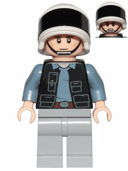 Rebel Fleet Trooper - Male, Vest with Pockets, Light Nougat Neck