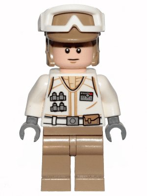 LEGO Hoth Rebel Trooper White Uniform (sw1015) Star Wars Minifigure