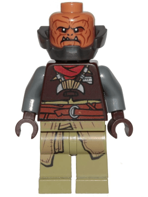 LEGO Klatooinian Raider with Armor Neck (sw1059) Star Wars Minifigure