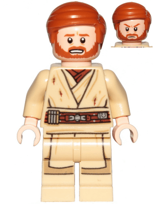LEGO Obi-Wan Kenobi (Dirt Stains) (sw1082) Star Wars Minifigure