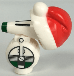 LEGO D-O with Santa Hat (sw1118) minifigure