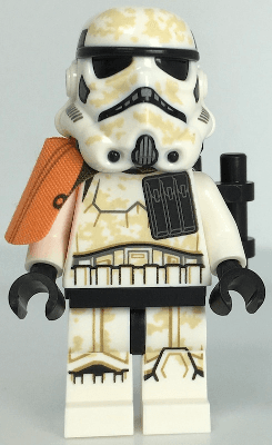 LEGO Sandtrooper Squad Leader (Captain) (sw1132) Star Wars Minifigure