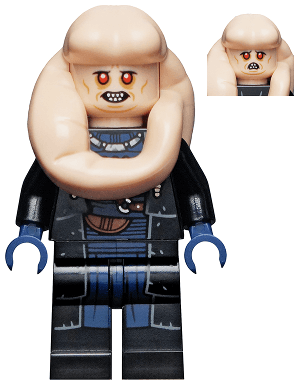 Bib Fortuna - Black Robe, Reddish Brown Straps