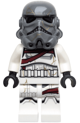 Night Trooper - Dark Bluish Gray Helmet