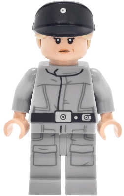Imperial Crew - Black Cap with Tan Hair