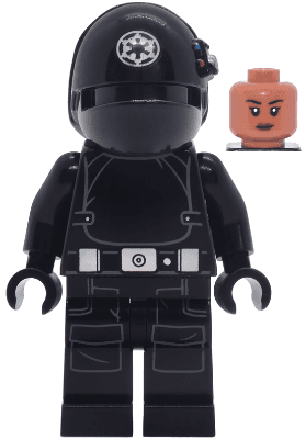 Imperial Gunner - Helmet with White Imperial Logo, Sienna Head