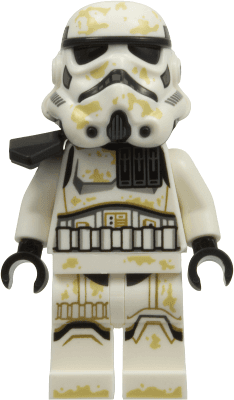 Sandtrooper™ - Plastic Pauldron, Dirt Stains