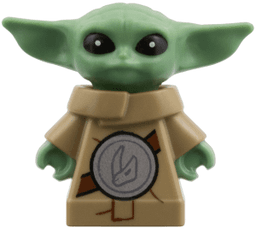 Din Grogu / The Child / 'Baby Yoda' - Long Robe, Beskar Rondel with Mudhorn Signet