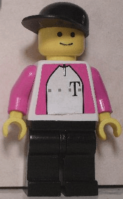 LEGO German Telekom Racing Cyclist (tel001s) minifigure