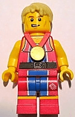 Wondrous Weightlifter, Team GB (Minifigure Only without Stand and Accessories)