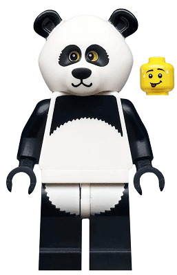 LEGO Panda Guy The LEGO Movie (Minifigure Only without Stand and Accessories) (tlm015) Collectible Minifigures Minifigure