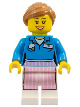 LEGO Ice Cream Jo (tlm032) minifigure