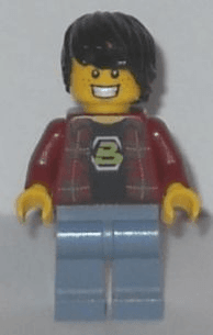 LEGO Blacktron Fan (tlm041) minifigure