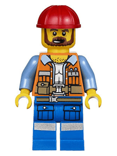 LEGO Frank the Foreman (tlm047) Scooby-Doo Minifigure