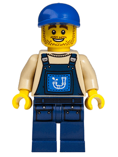 LEGO Plumber Joe (tlm053) Scooby-Doo Minifigure