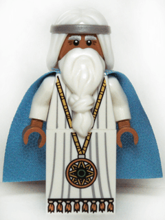 LEGO Vitruvius with Medallion and Black Eyes with Pupils (tlm071) Scooby-Doo Minifigure