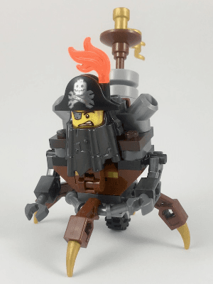 LEGO MetalBeard (tlm106) The LEGO Movie 2 Minifigure