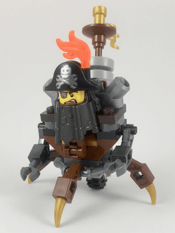 LEGO MetalBeard (tlm106) minifigure