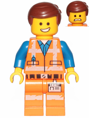 Emmet - Smile / Scared, Worn Uniform