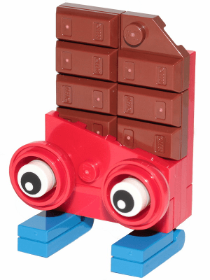 LEGO Chocolate Bar (tlm128) The LEGO Movie 2 Minifigure