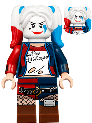 LEGO Harley Quinn (tlm134) The LEGO Movie 2 Minifigure