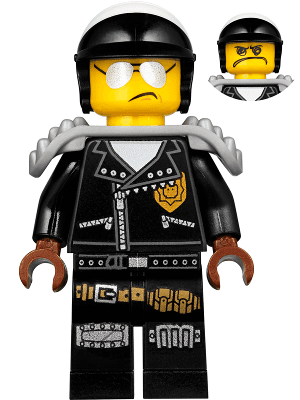LEGO Scribble Cop (tlm138) The LEGO Movie 2 Minifigure