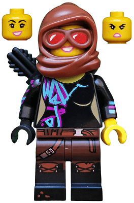 LEGO Battle-Ready Lucy The LEGO Movie 2 (Minifigure Only without Stand and Access (tlm149) Collectible Minifigures Minifigure