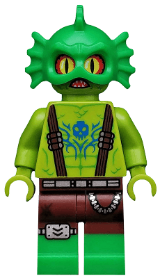 LEGO Swamp Creature The LEGO Movie 2 (Minifigure Only without Stand and Accessori (tlm157) Collectible Minifigures Minifigure